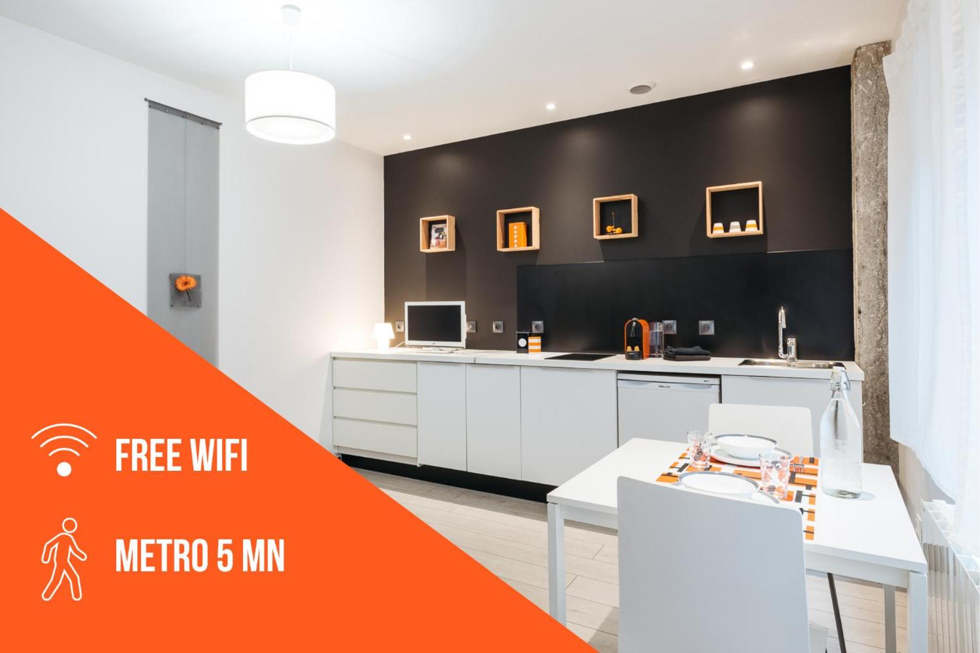 Le 9Eme- Metro Valmy-Homalyon Apartment Exterior photo